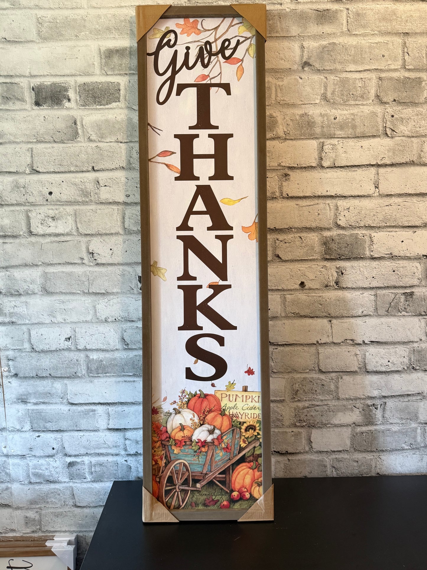 Give Thanks Large Wall Decor