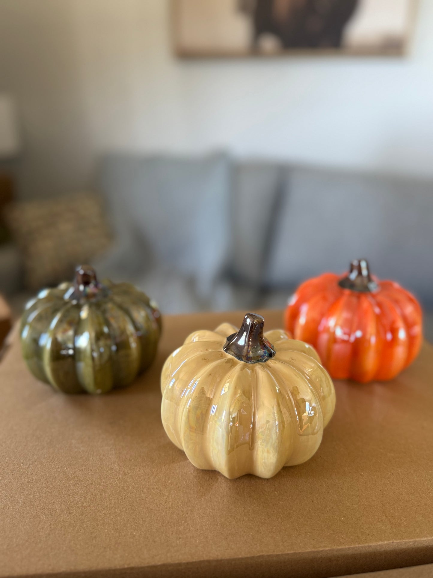Fall Pumpkin Trio